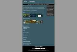 スクリーンショット deafgamers.com