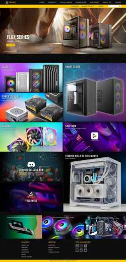 Екранна снимка antec.com