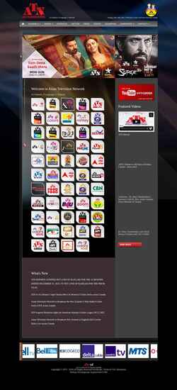 Zrzut ekranu asiantelevision.com