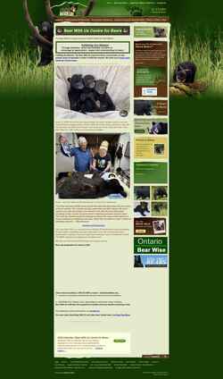Ekrānuzņēmums bearwithus.org