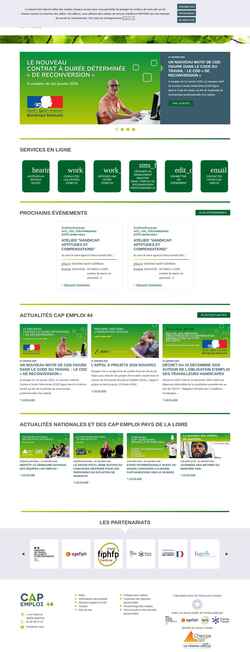 Screenshot www.capemploi-44.com