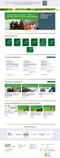 Screenshot www.capemploi-11.com