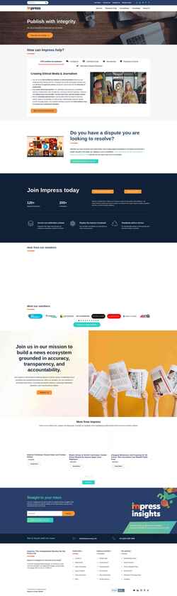 Screenshot www.impressorg.com
