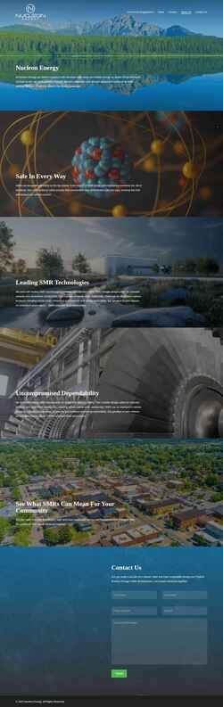 Screenshot nucleon-energy.com