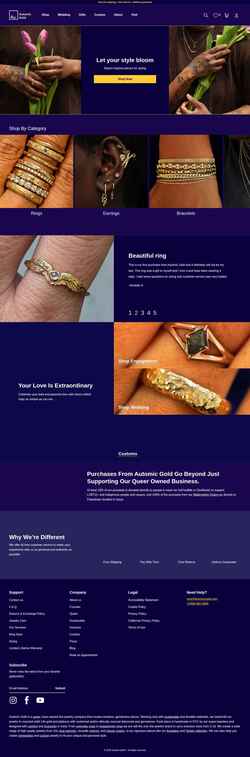 Snímek obrazovky www.automicgold.com
