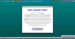 Captură de ecran alivetheory.net