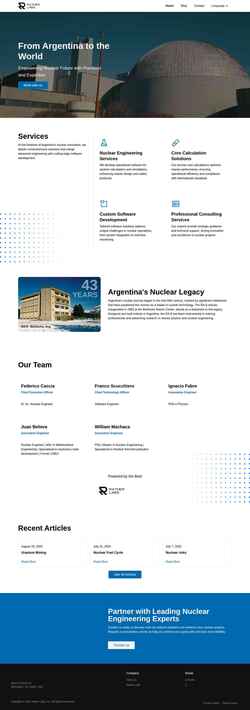 Screenshot nuclear.ratherlabs.com