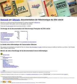 Στιγμιότυπο οθόνης retronik.silicium.org