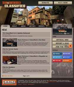 Schermata tf2classified.com