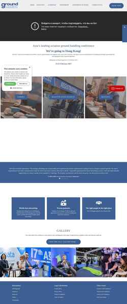 Screenshot asia.groundhandling.com