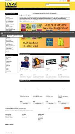 Captura de pantalla lssproducts.com