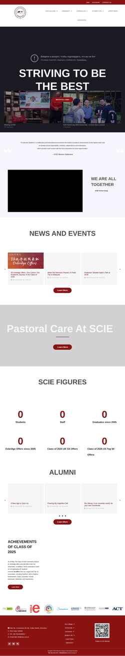 Schermata www.scie.com.cn