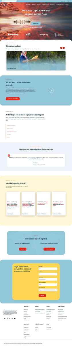 Снимак екрана avpn.asia