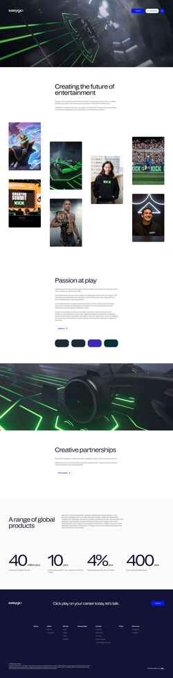 Captura de pantalla easygo.io