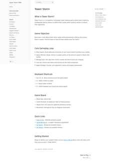 Screenshot wiki.towerstorm.com