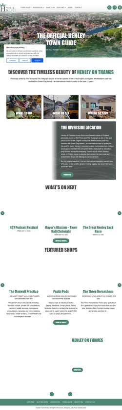 Screenshot visit-henley.com