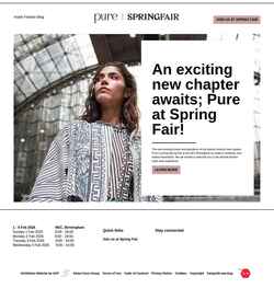 Zrzut ekranu www.purelondon.com