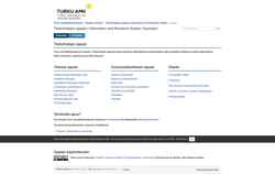 Zrzut ekranu libguides.turkuamk.fi