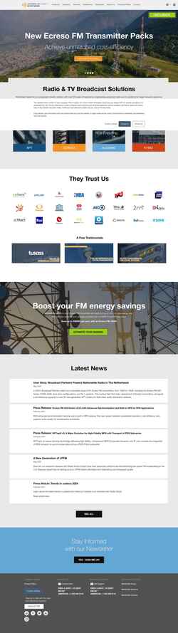 Screenshot www.worldcastsystems.com