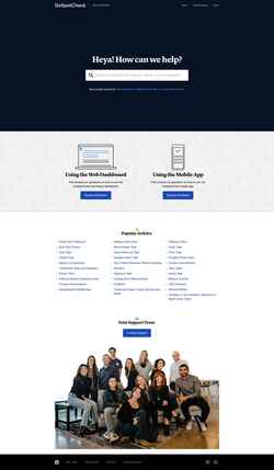 Screenshot support.gospotcheck.com