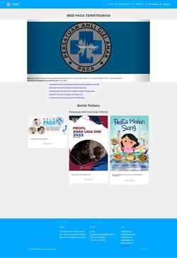 Screenshot pagakecaekkuo.org