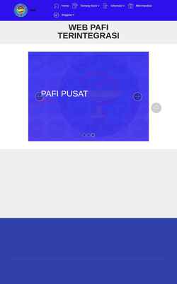 Screenshot pafiserangdesa.org