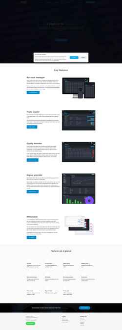 Captura de pantalla www.socialtradertools.com