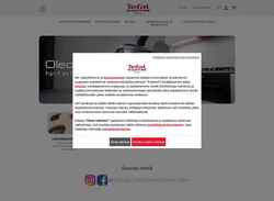 スクリーンショット www.tefal.fi