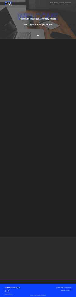 Screenshot thornine.com