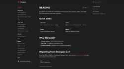 Screenshot docs.stargaze.zone