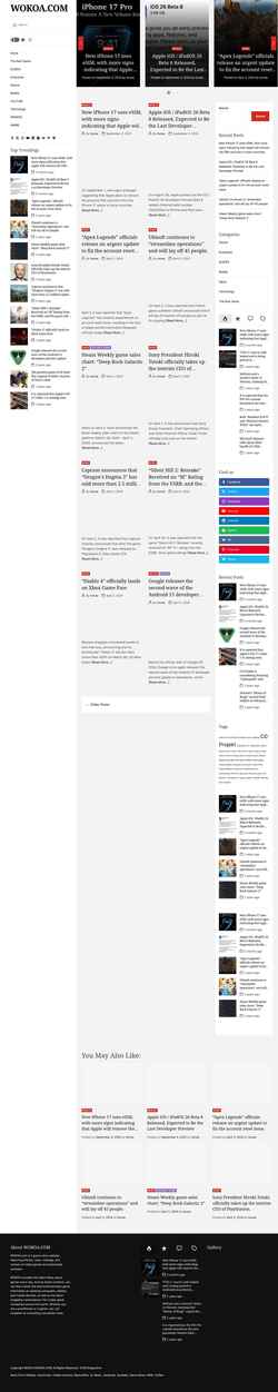 Screenshot www.wokoa.com