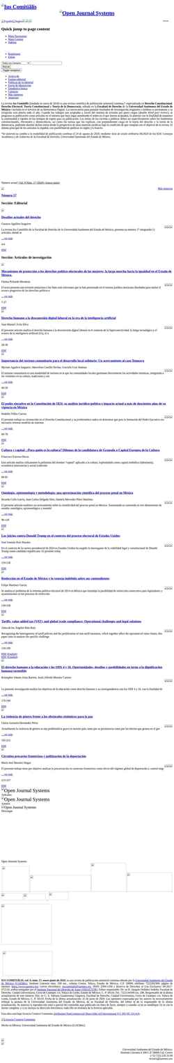Screenshot iuscomitialis.uaemex.mx