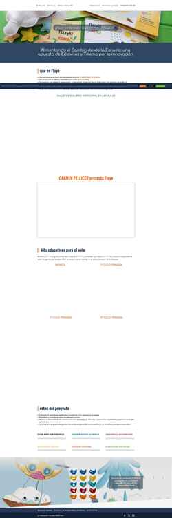 Screenshot www.proyectofluye.com