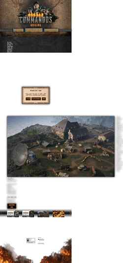 Schermata www.commandos-game.com