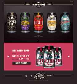 Screenshot independencebrewing.com