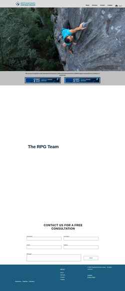Screenshot www.redmondpartnergroup.com
