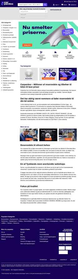 Screenshot www.carpardoo.dk