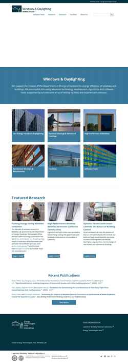 Zrzut ekranu windows.lbl.gov