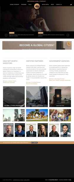 Screenshot www.artoncapital.com