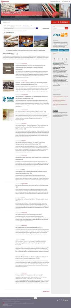 Screenshot francofil.hypotheses.org