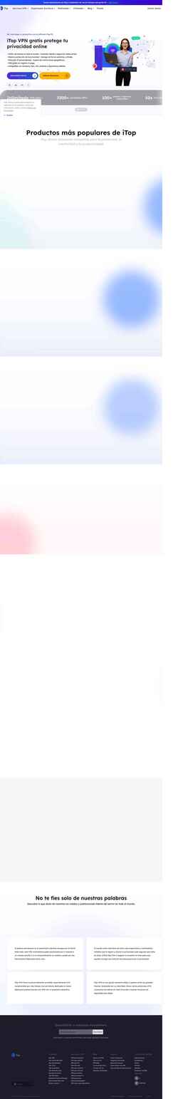 Screenshot es.itopvpn.com