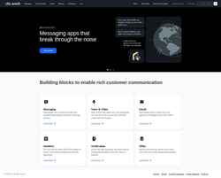 Екранна снимка developers.sinch.com