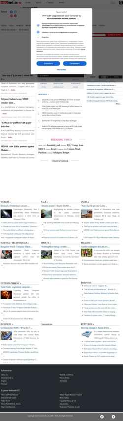Captura de pantalla news.webindia123.com