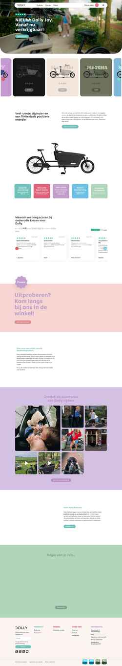 Screenshot dolly-bikes.com