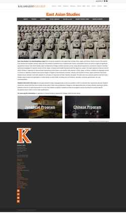 Screenshot eas.kzoo.edu