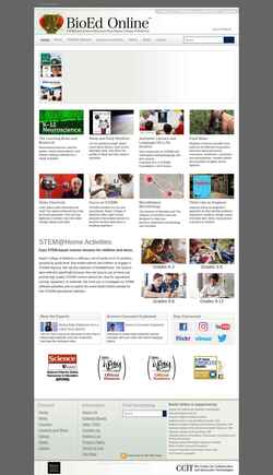 Снимак екрана www.bioedonline.org