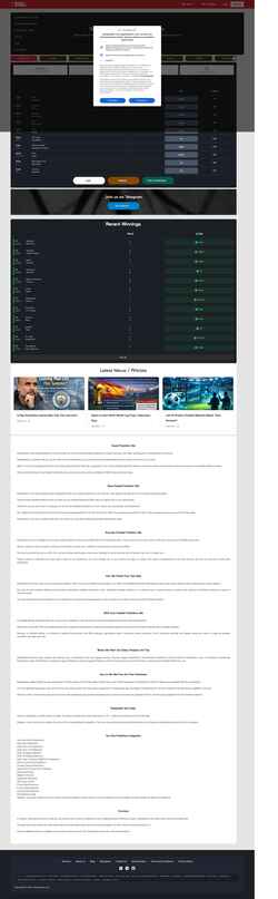 Captura de pantalla morepredict.com