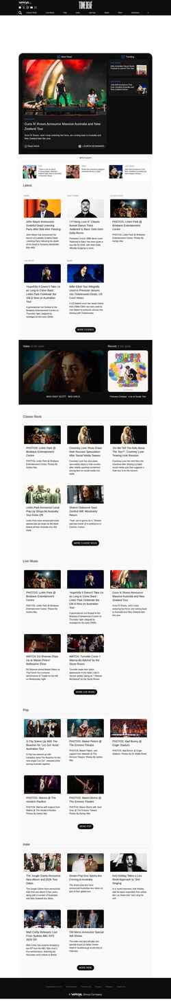 Schermata tonedeaf.thebrag.com