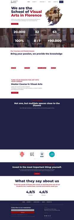 Skjermdump accademiadarte.net