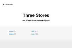 Screenshot locator.three.co.uk